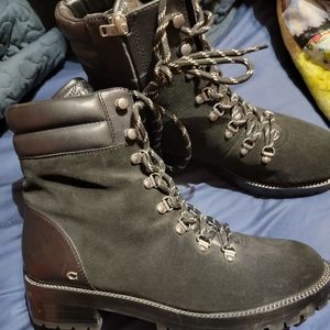 Coach black boots